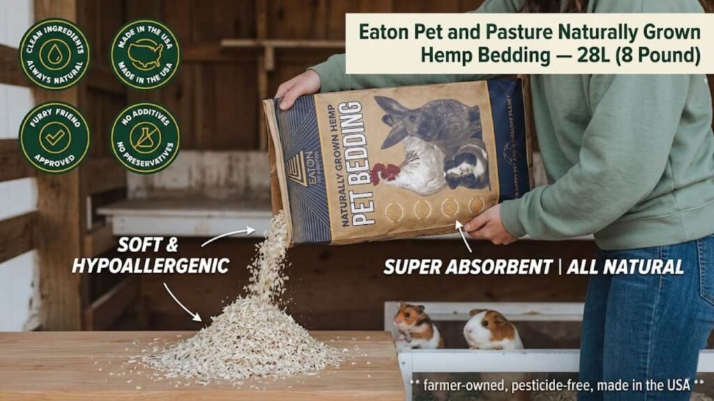Eaton Pet and Pasture Naturally Grown Hemp Bedding
