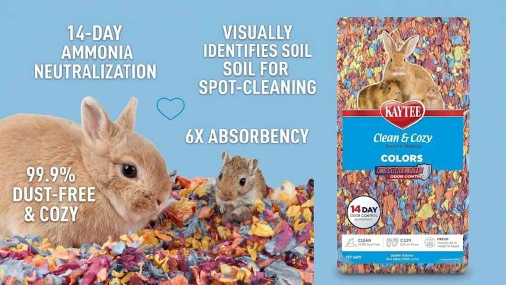 Kaytee Clean & Cozy Colors Paper Bedding — Kaleidoscope