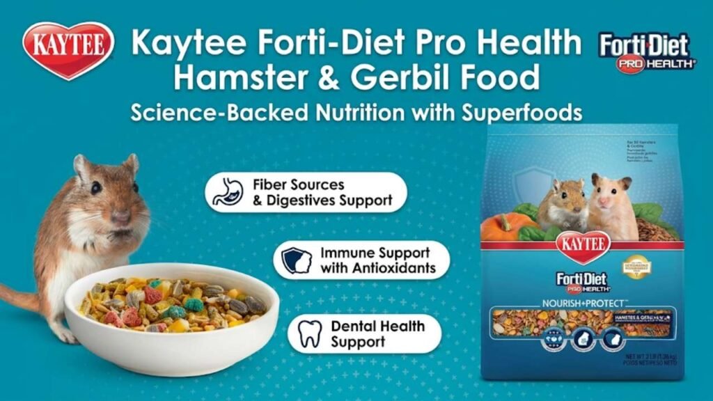 Kaytee Forti-Diet Pro Health Hamster and Gerbil Food