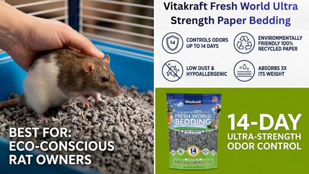 Vitakraft Fresh World Ultra Strength Paper Bedding